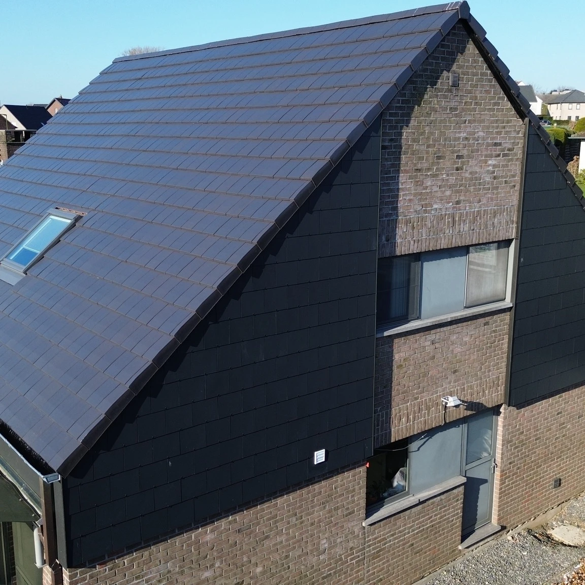 Totale dak - en gevelrenovatie te Galmaarden