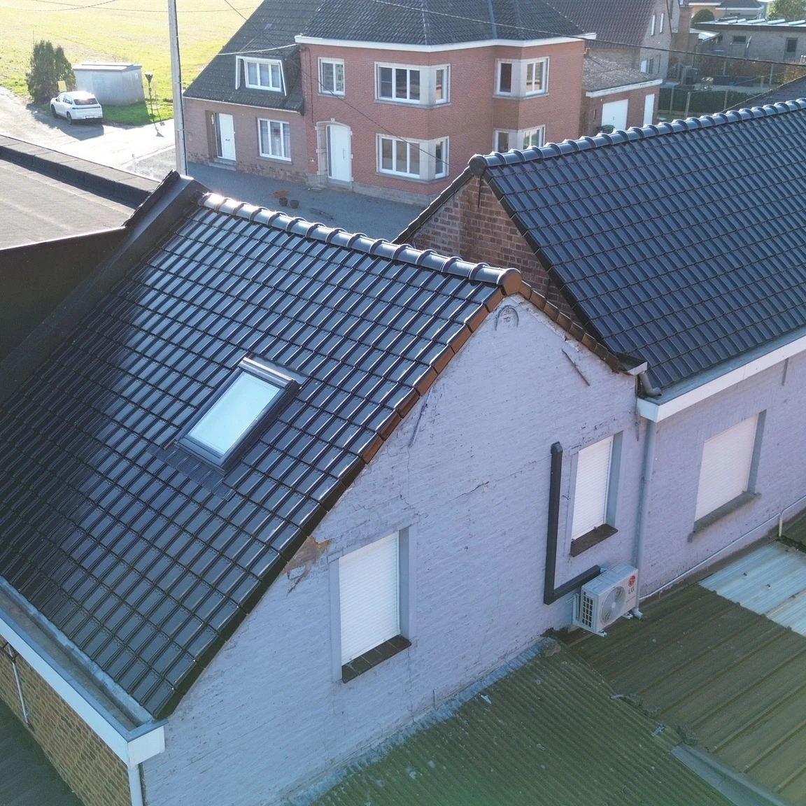 Dakrenovatie te Galmaarden