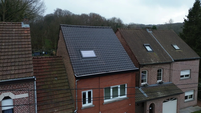 Totale dakrenovatie te Geraardsbergen