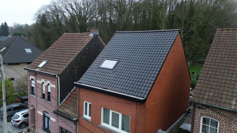 Totale dakrenovatie te Geraardsbergen