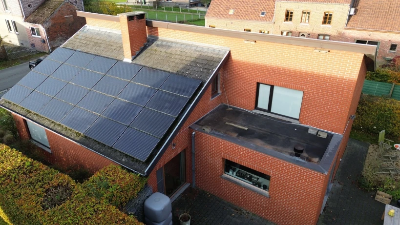 Totale dakrenovatie te Galmaarden
