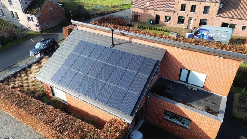 Totale dakrenovatie te Galmaarden
