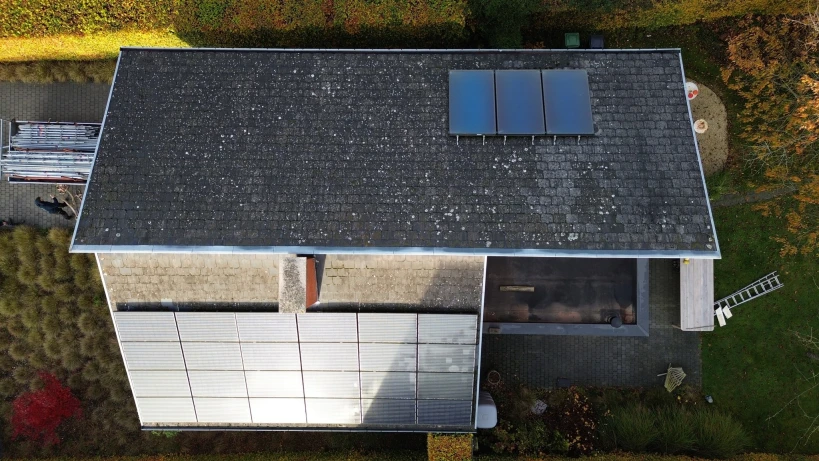 Totale dakrenovatie te Galmaarden