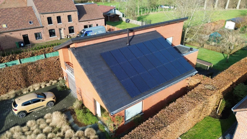 Totale dakrenovatie te Galmaarden