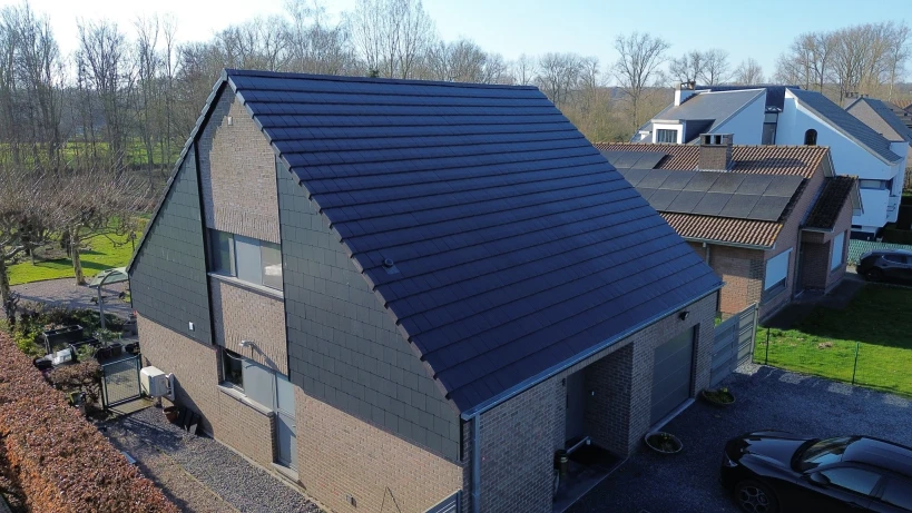 Totale dak - en gevelrenovatie te Galmaarden