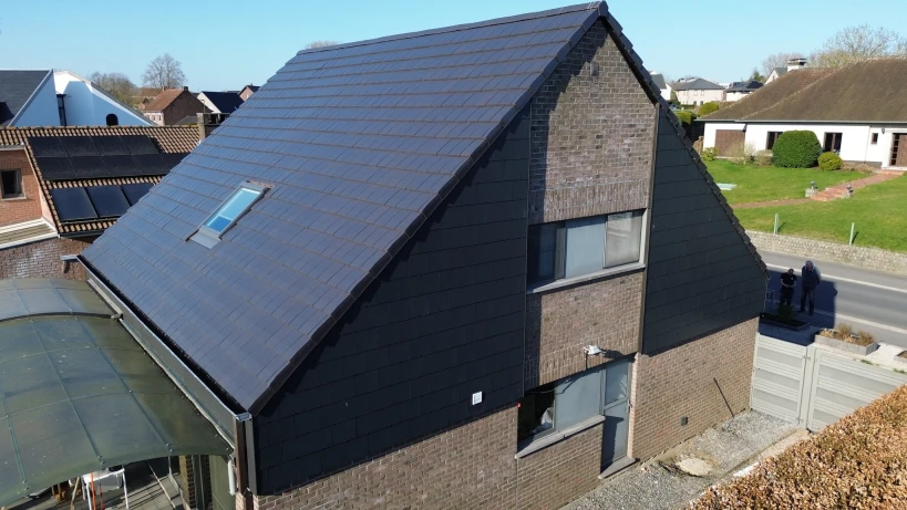 Totale dak - en gevelrenovatie te Galmaarden