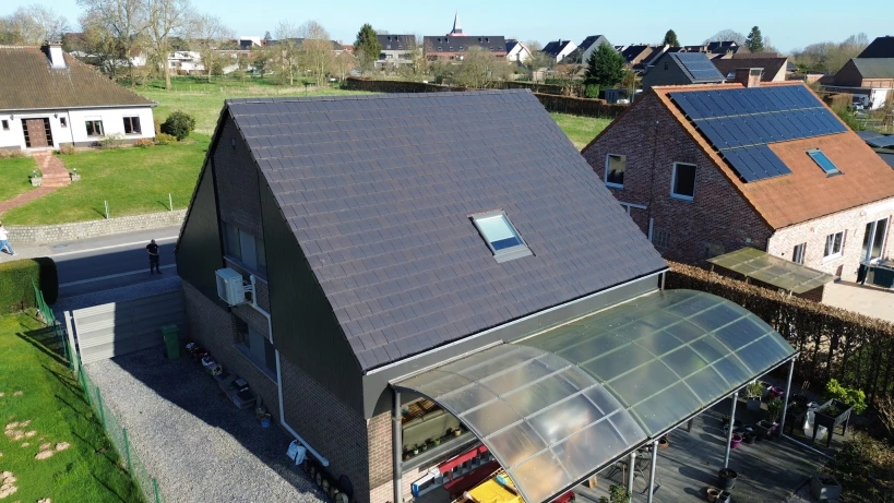 Totale dak - en gevelrenovatie te Galmaarden