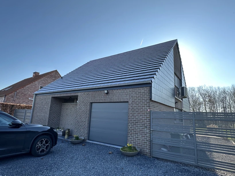 Totale dak - en gevelrenovatie te Galmaarden