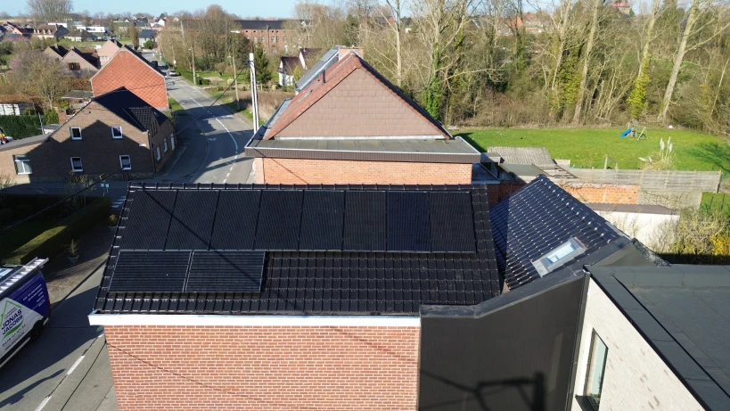 Dakrenovatie te Galmaarden