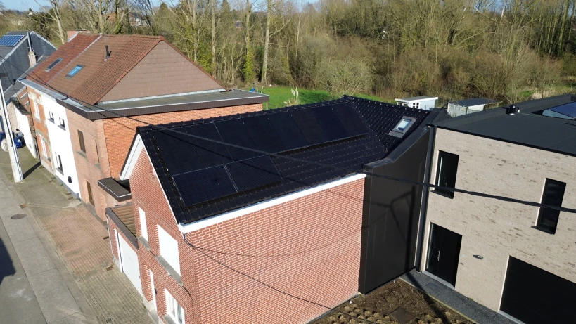 Dakrenovatie te Galmaarden