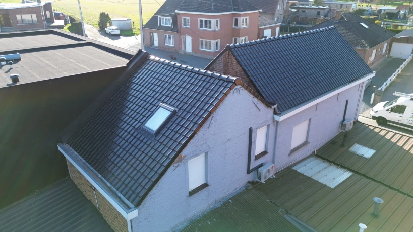 Dakrenovatie te Galmaarden