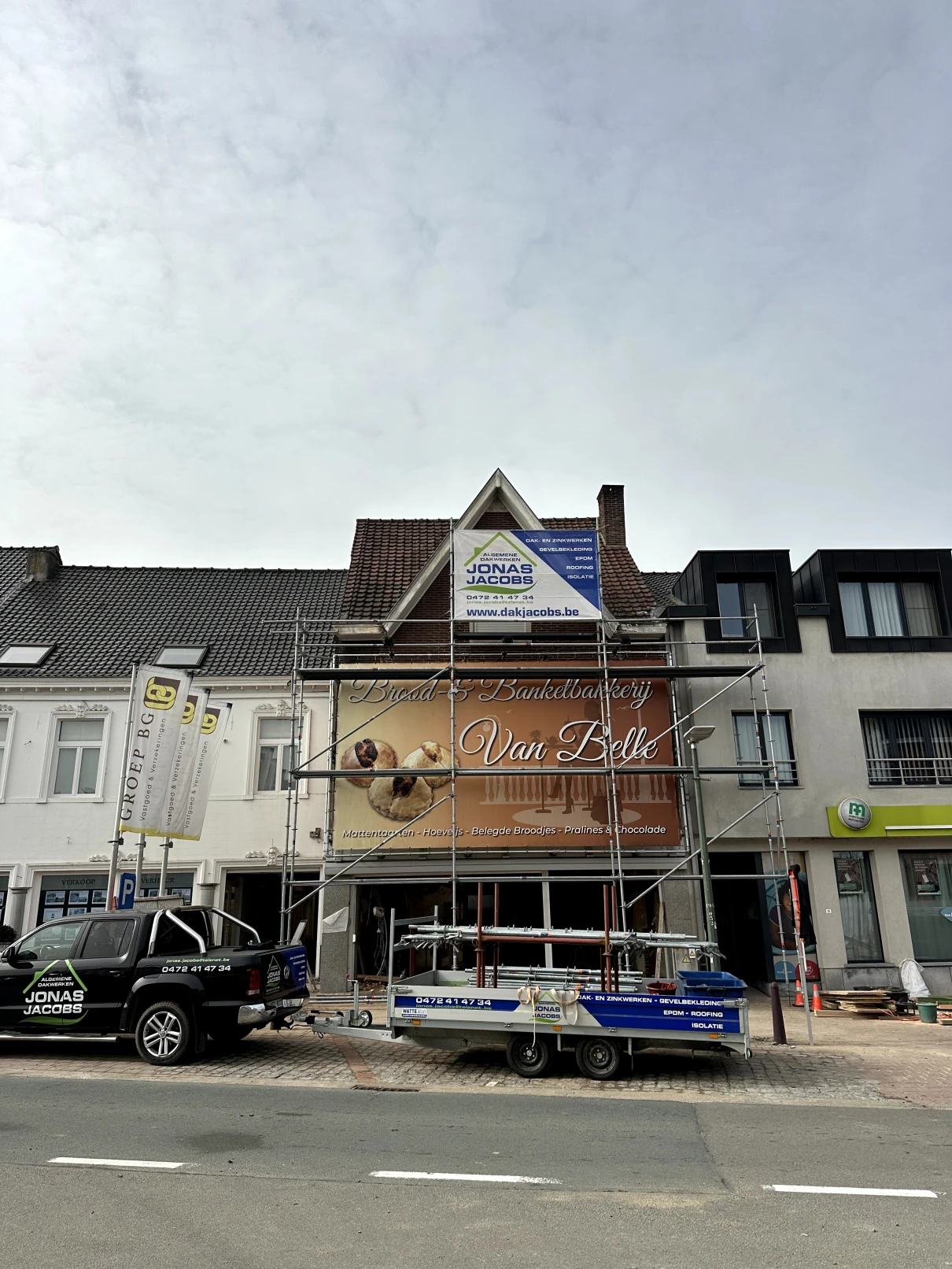 Totaalproject bij Bakkerij Belles te Galmaarden