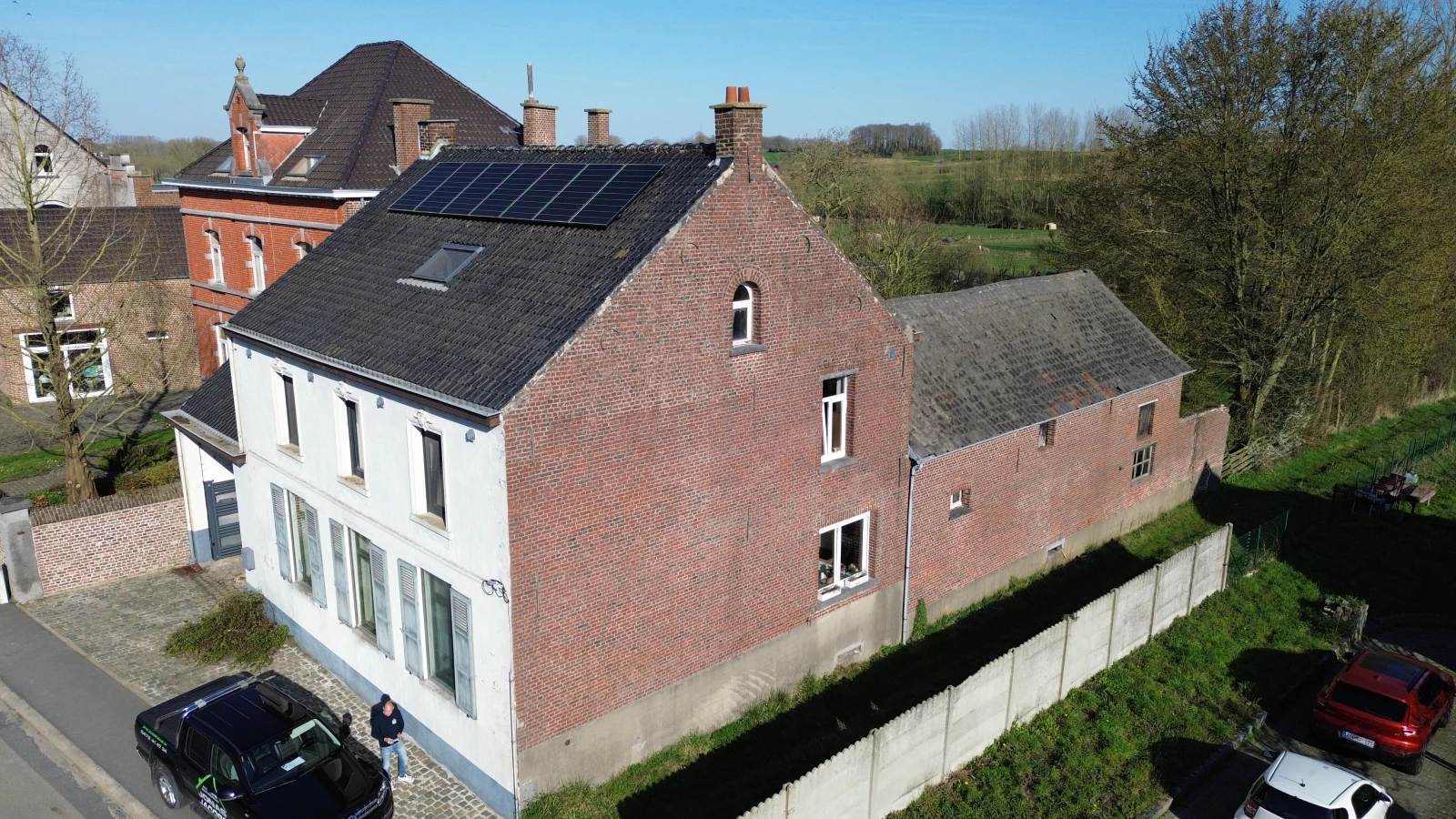 Totale dak - en gevelrenovatie te Pepingen