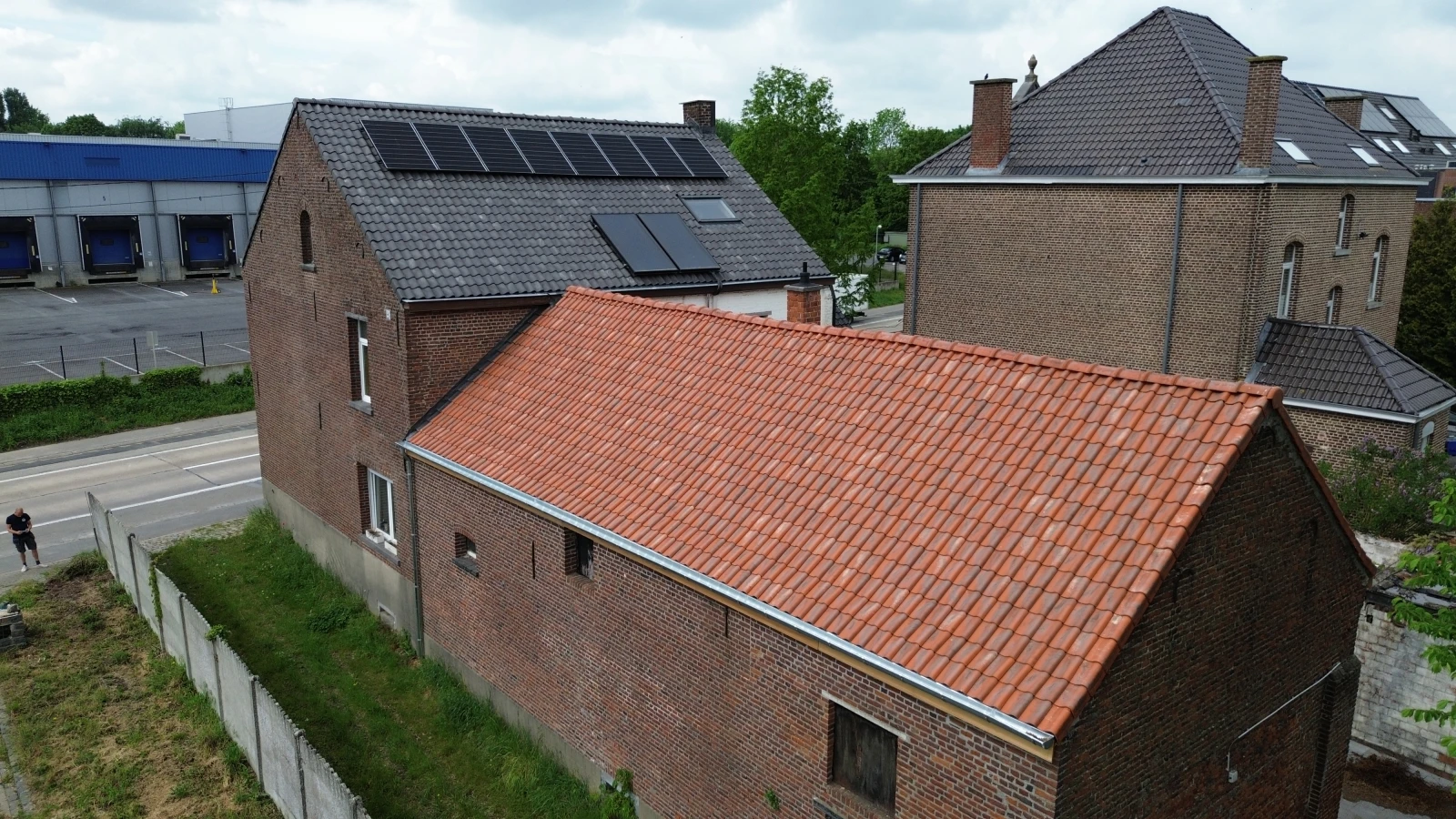 Totale dak - en gevelrenovatie te Pepingen