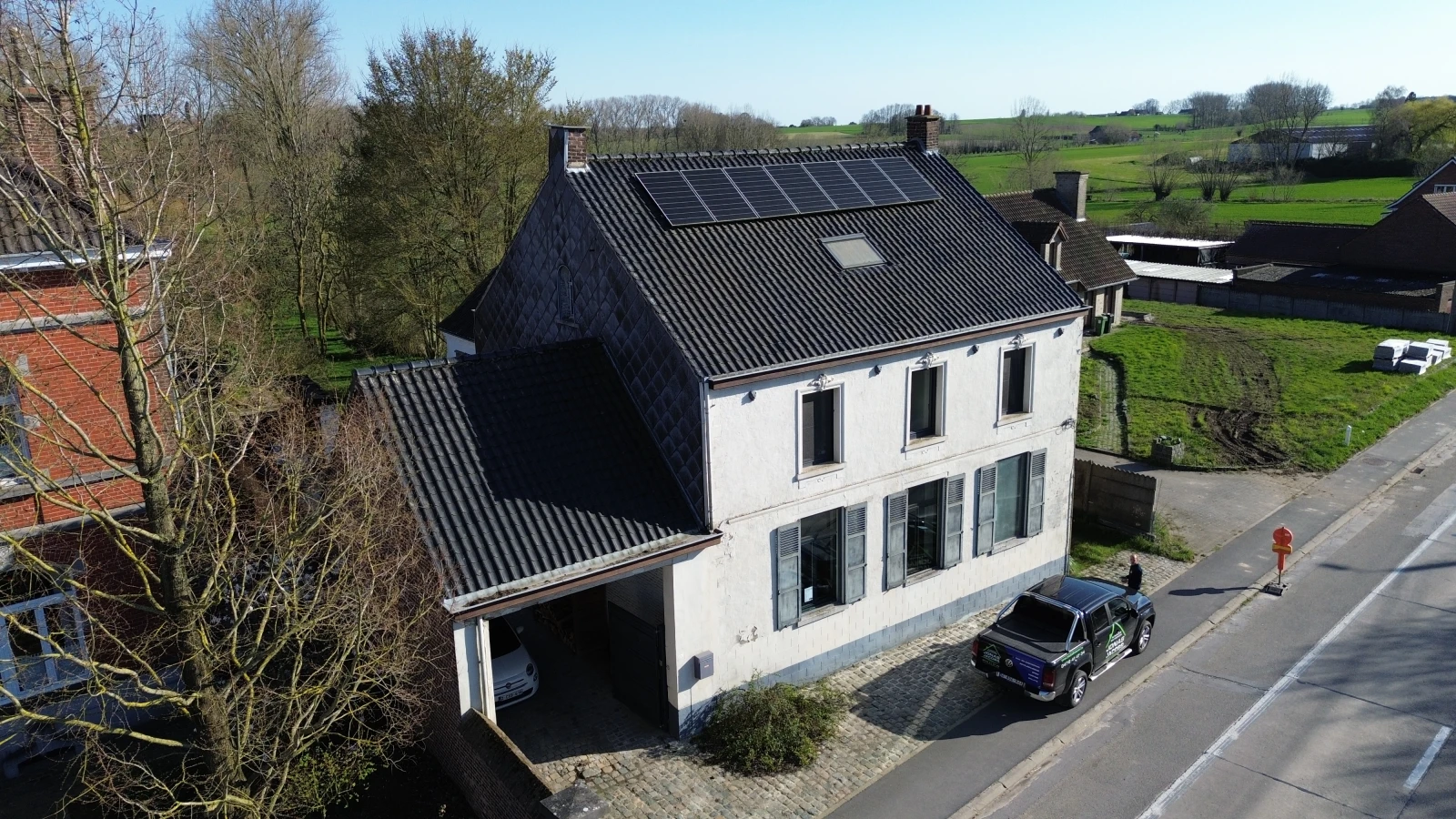 Totale dak - en gevelrenovatie te Pepingen