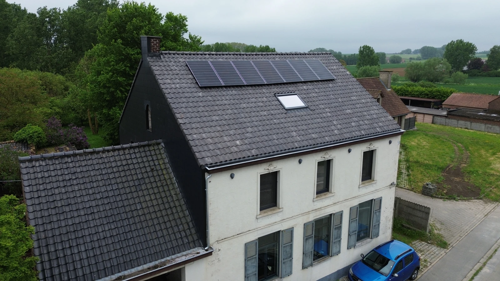 Totale dak - en gevelrenovatie te Pepingen