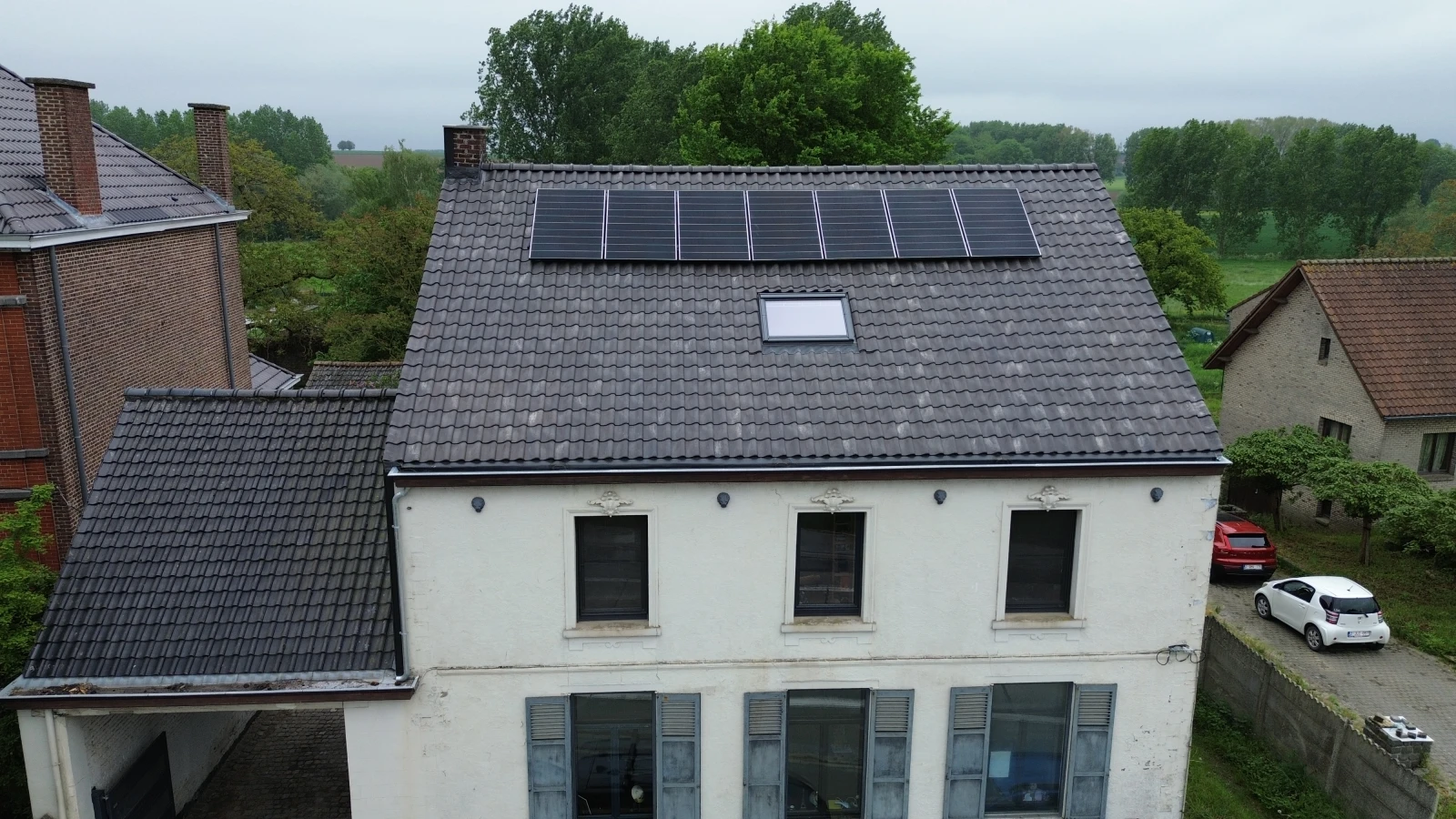 Totale dak - en gevelrenovatie te Pepingen