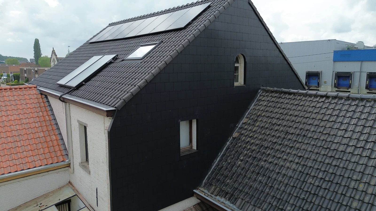 Totale dak - en gevelrenovatie te Pepingen